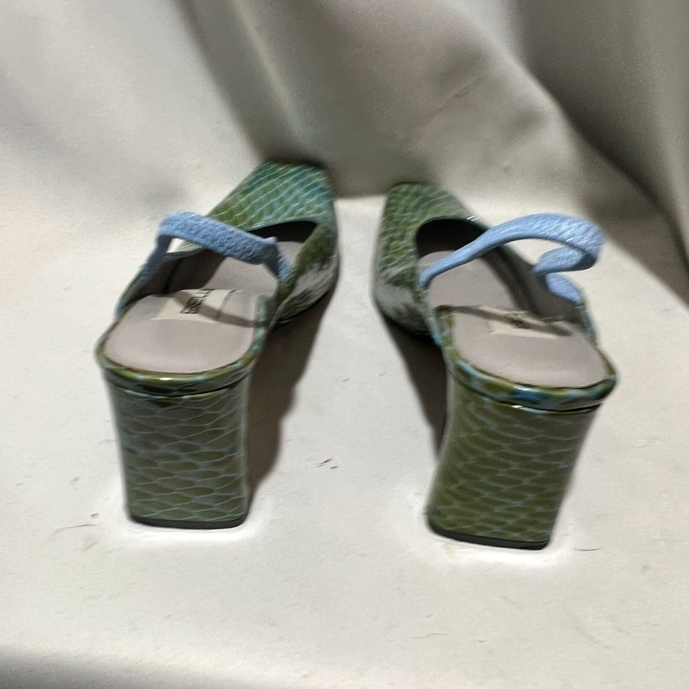 Vintage Bellini Snakeskin Women's Heels Size 5 - Picture 5 of 6